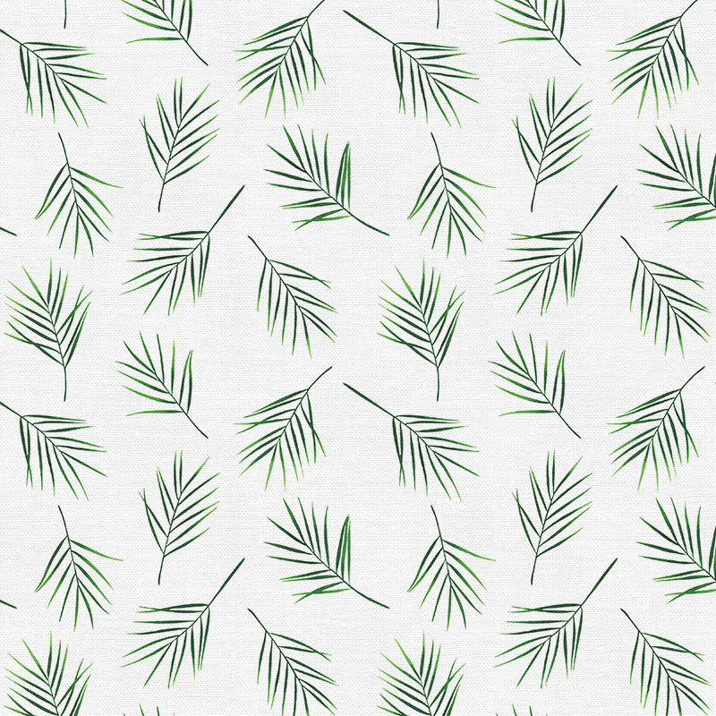 Modern Botanicals by Living Pattern - Areca Blätter Stoff