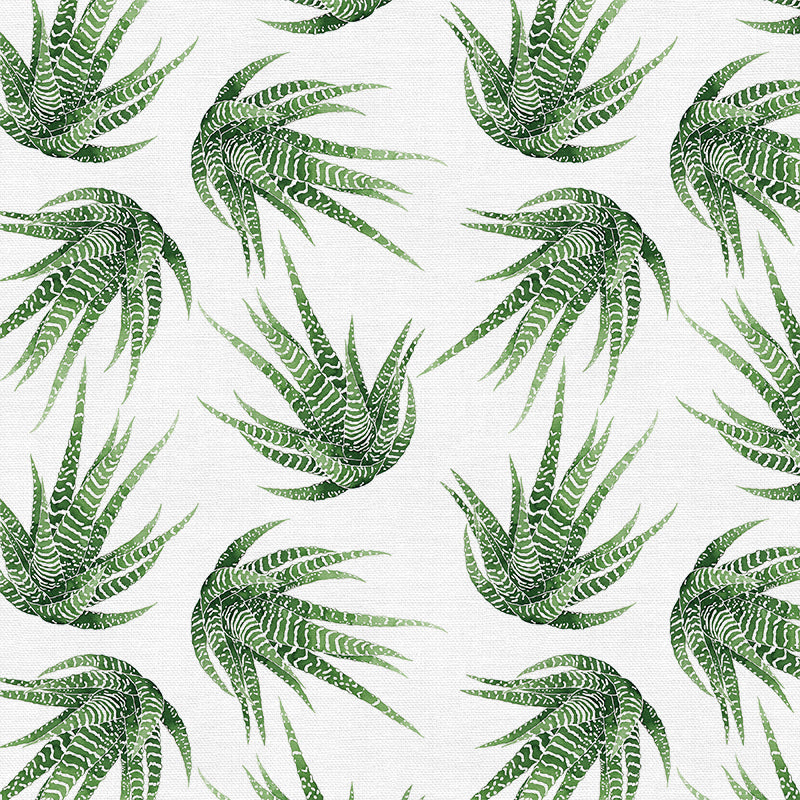 Modern Botanicals by Living Pattern - Haworthia Blätter Stoff