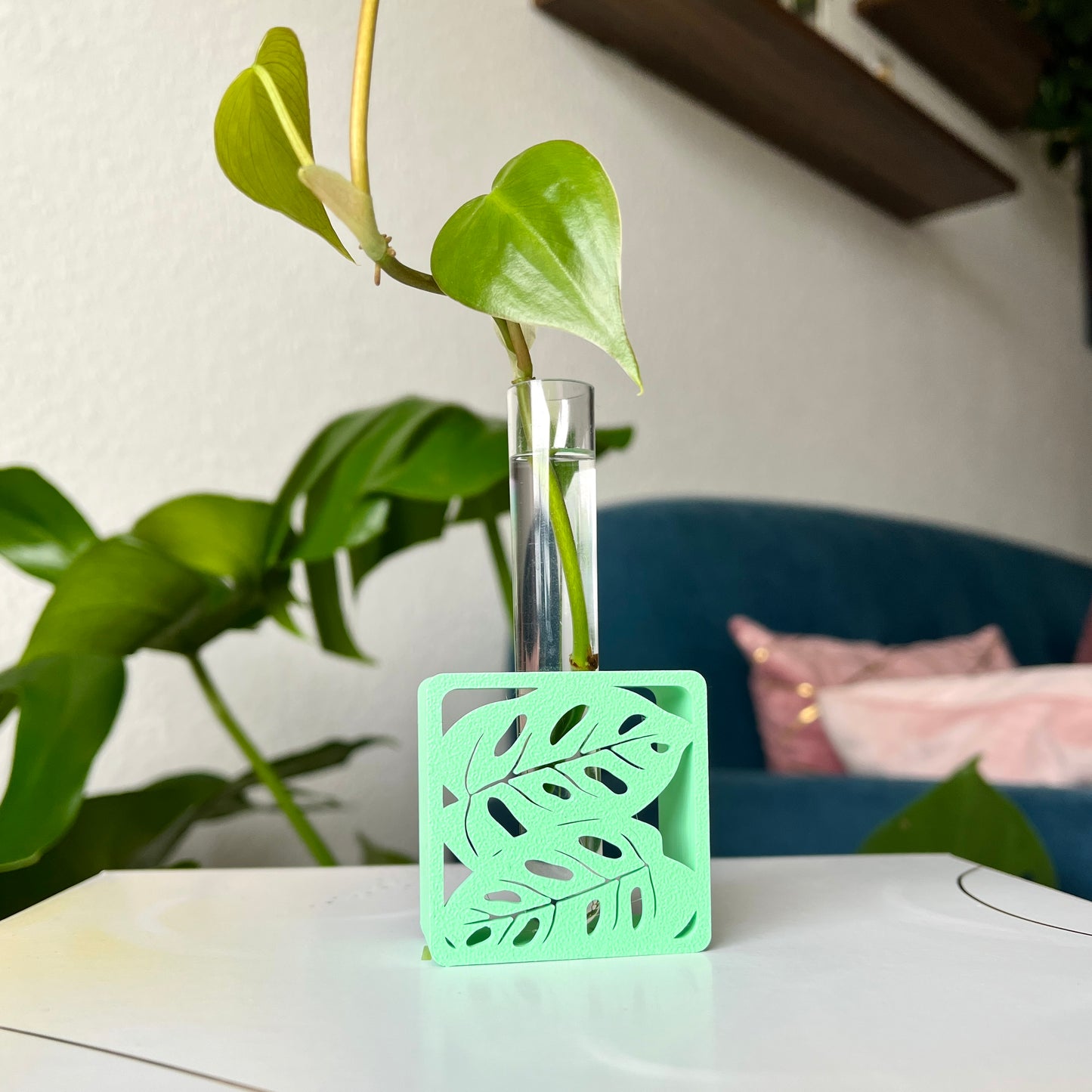 3D gedruckte Anzuchtstation mit unterschiedlichen Motiven