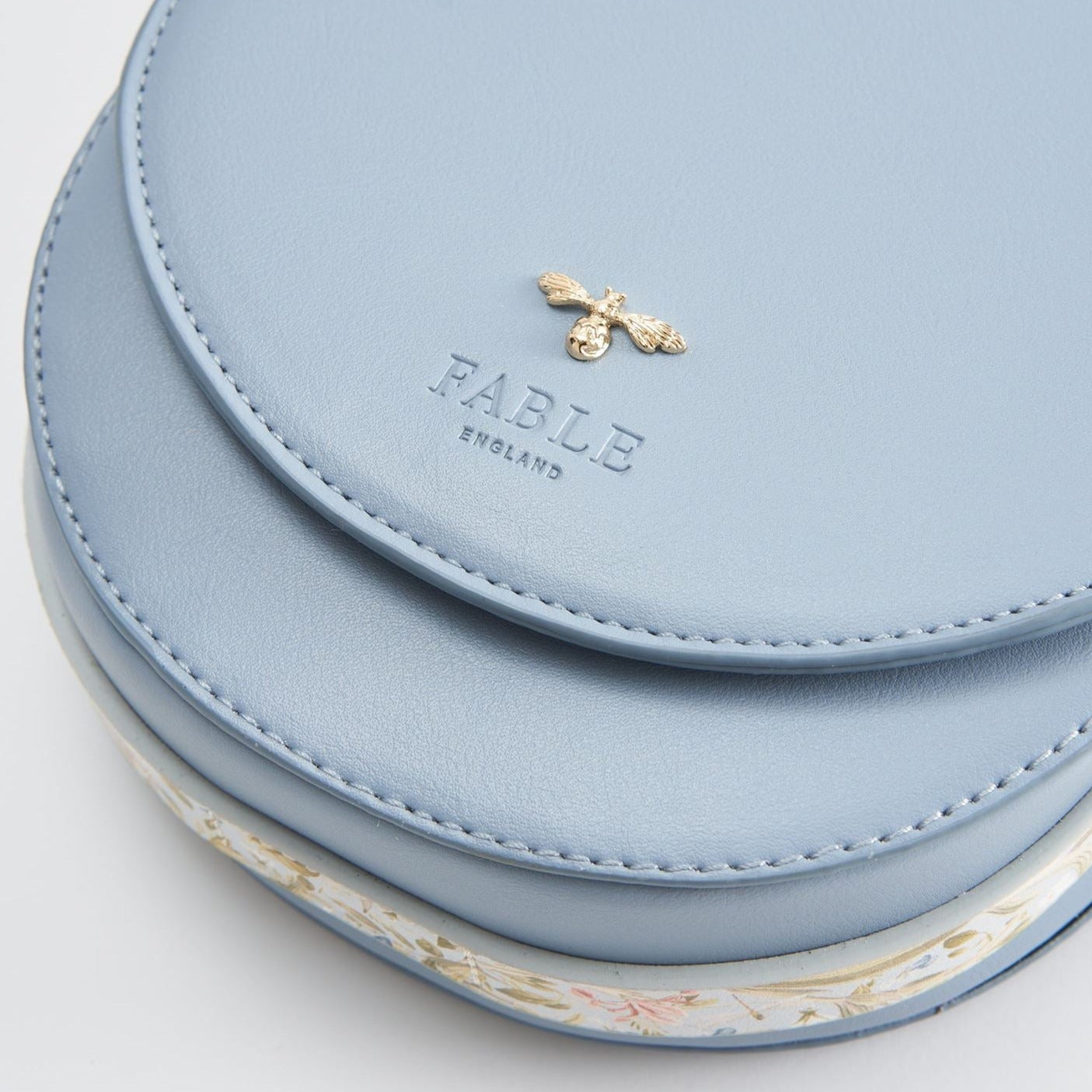 Matilda Satteltasche Irisblau, Umhängetasche Fable London