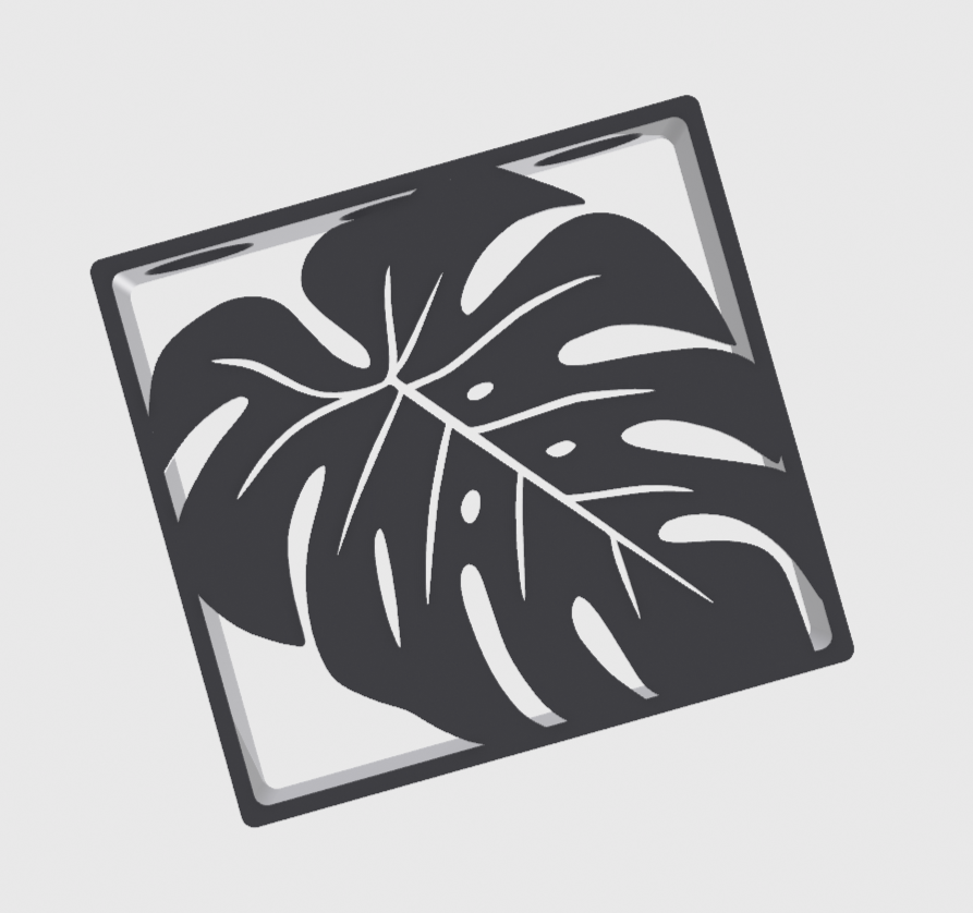 STL Datei: Monstera 3D gedruckte Anzuchtstation