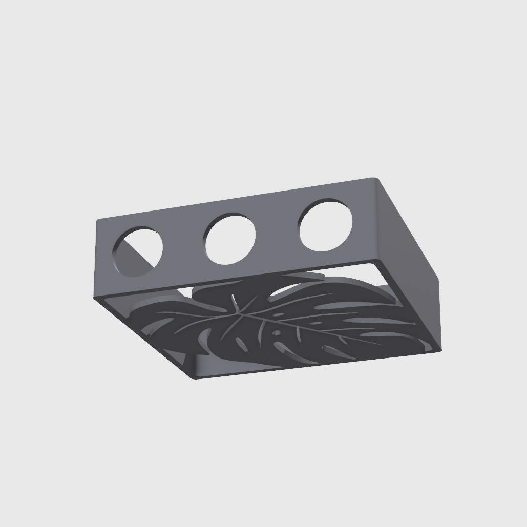 STL Datei: Monstera 3D gedruckte Anzuchtstation