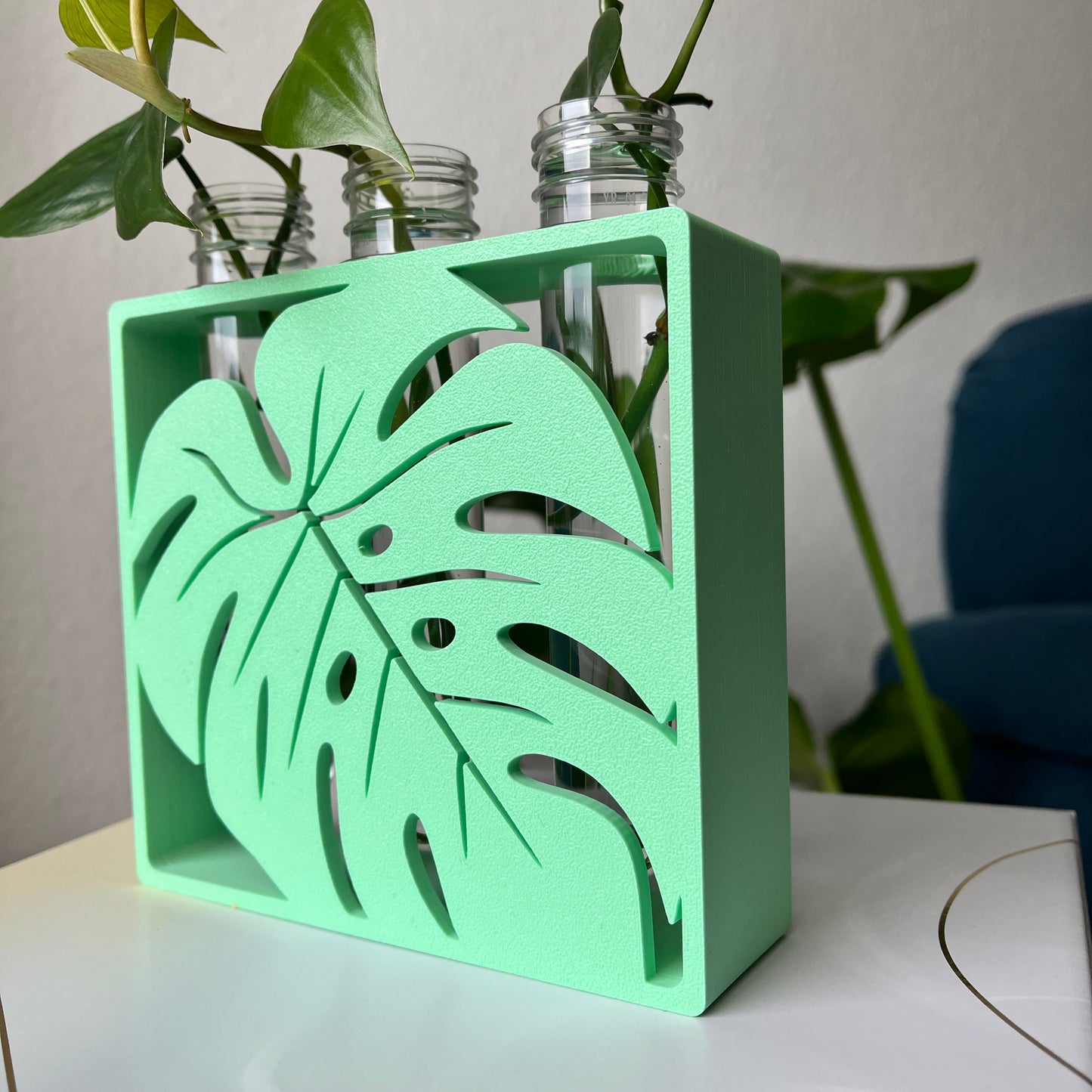 Monstera 3D gedruckte Anzuchtstation