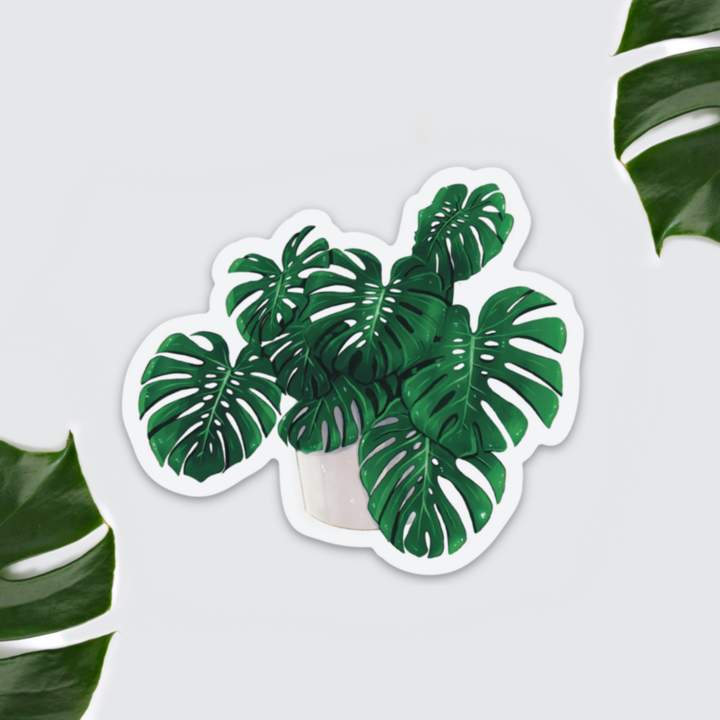 Kühlschrankmagnet - Monstera deliciosa