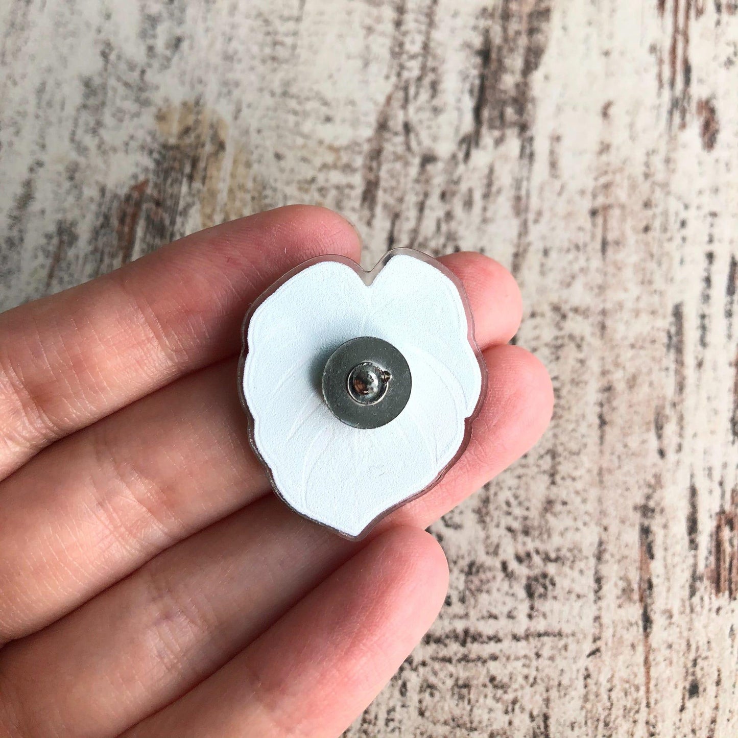 Acryl Pin Monstera variegata Pin zum Anstecken - wearequiethumans