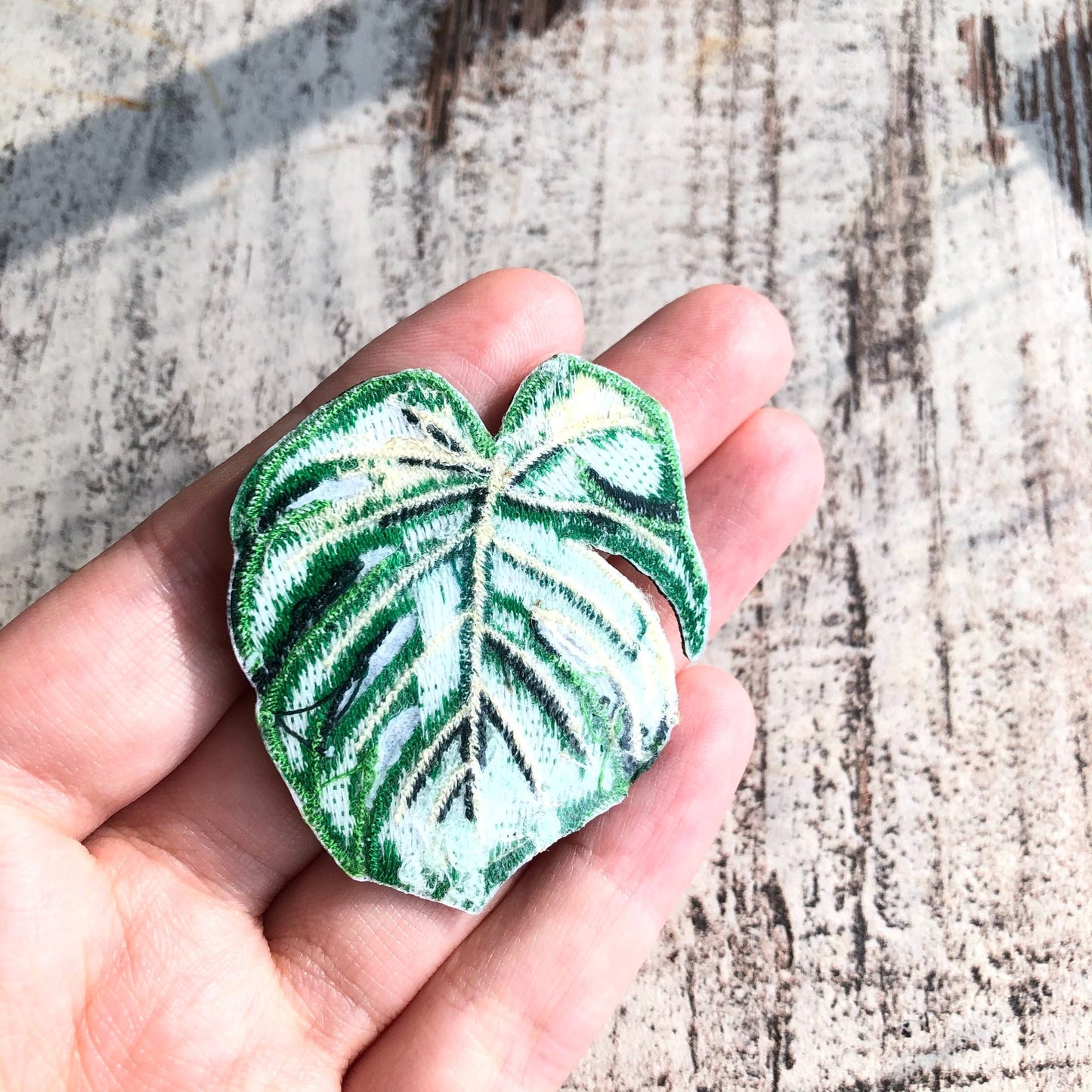 Philodendron Gloriosum Patch - zum Aufnähen oder Aufbügeln - wearequiethumans