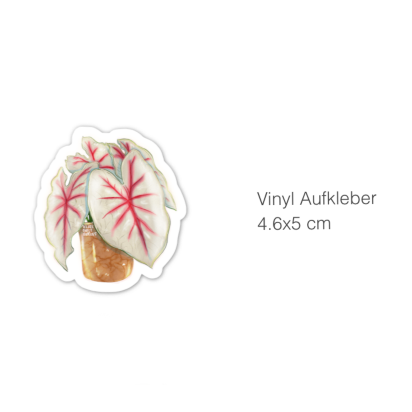 Sticker - Caladium Fiesta - wearequiethumans