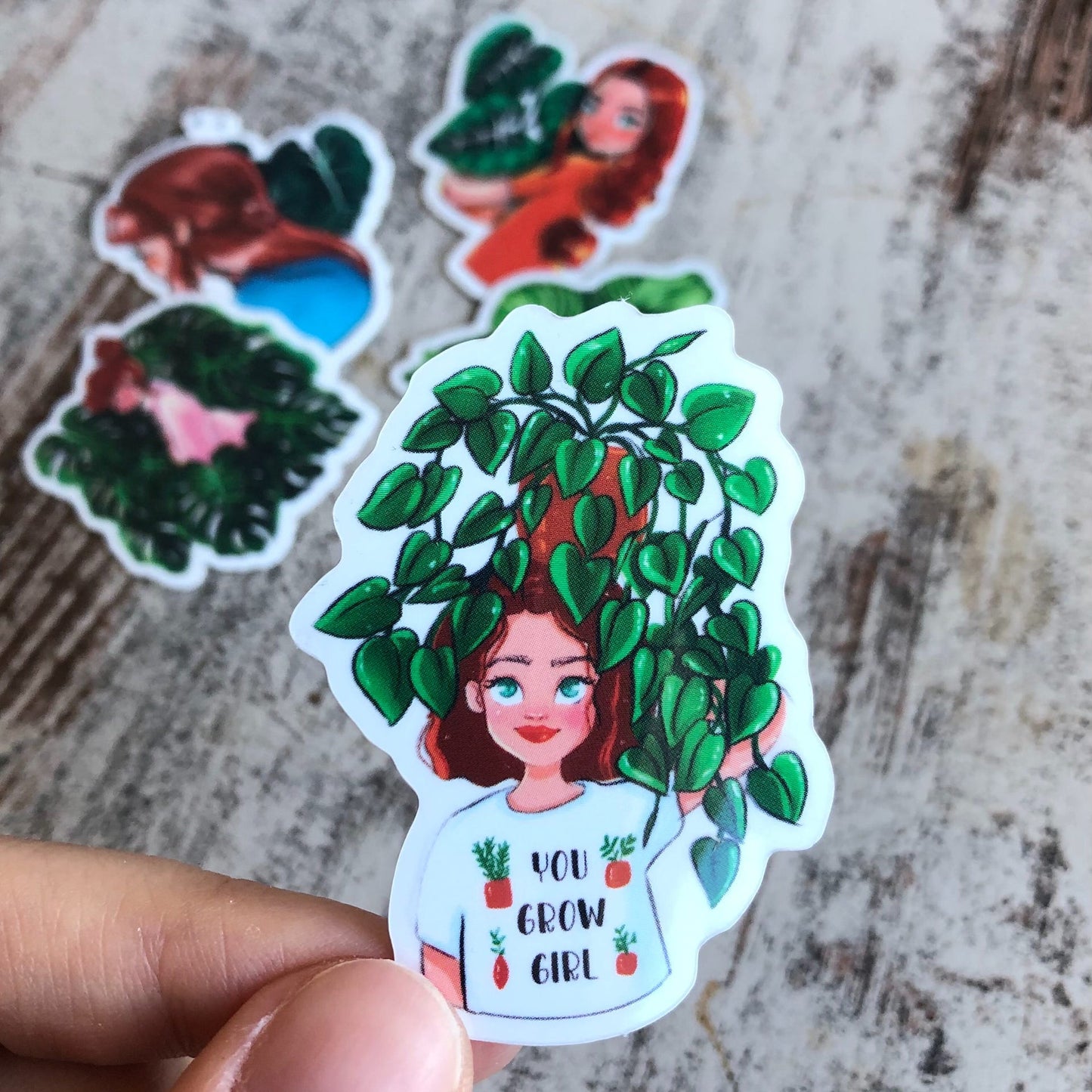 Sticker - You grow girl transparent - wearequiethumans