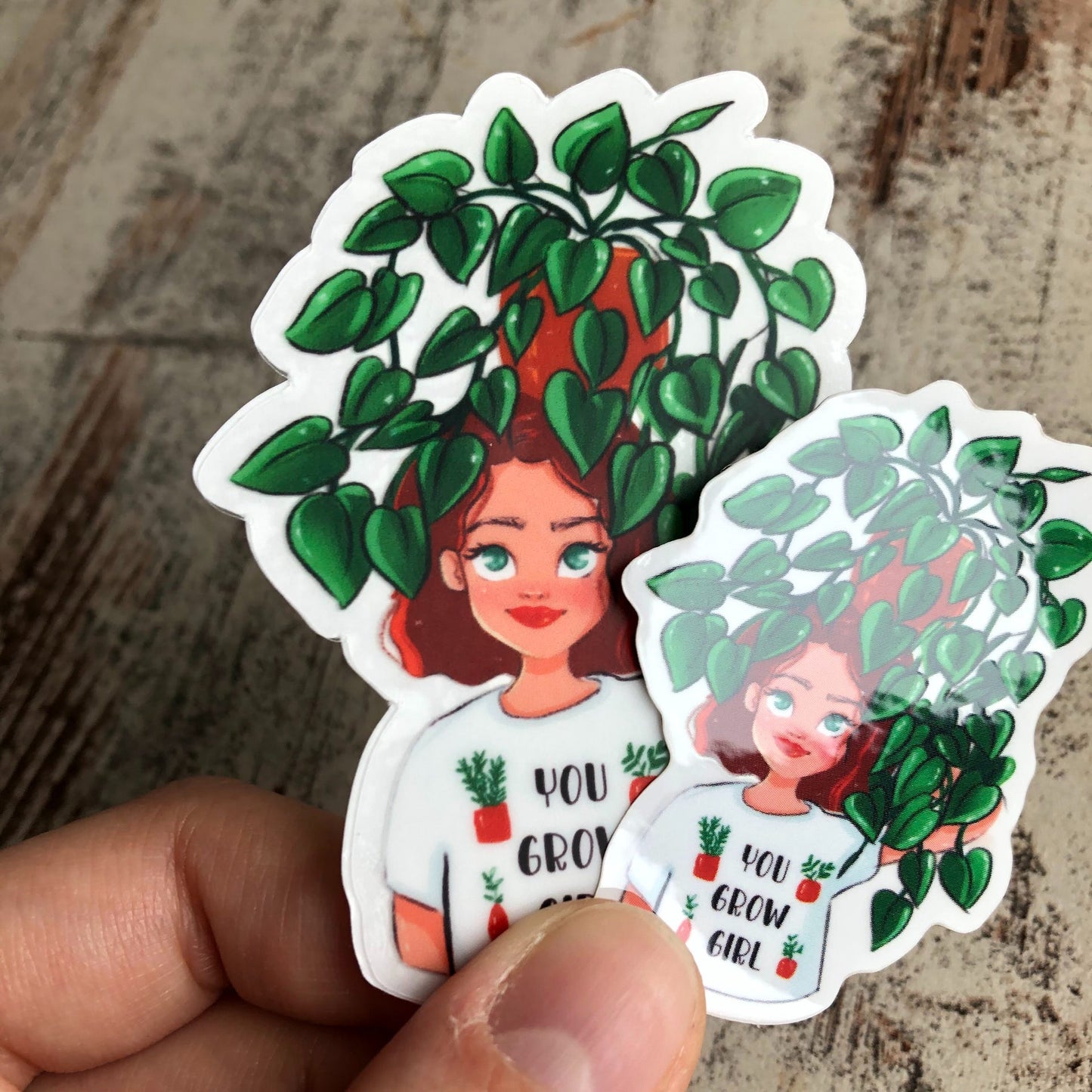 Sticker - You grow girl transparent - wearequiethumans