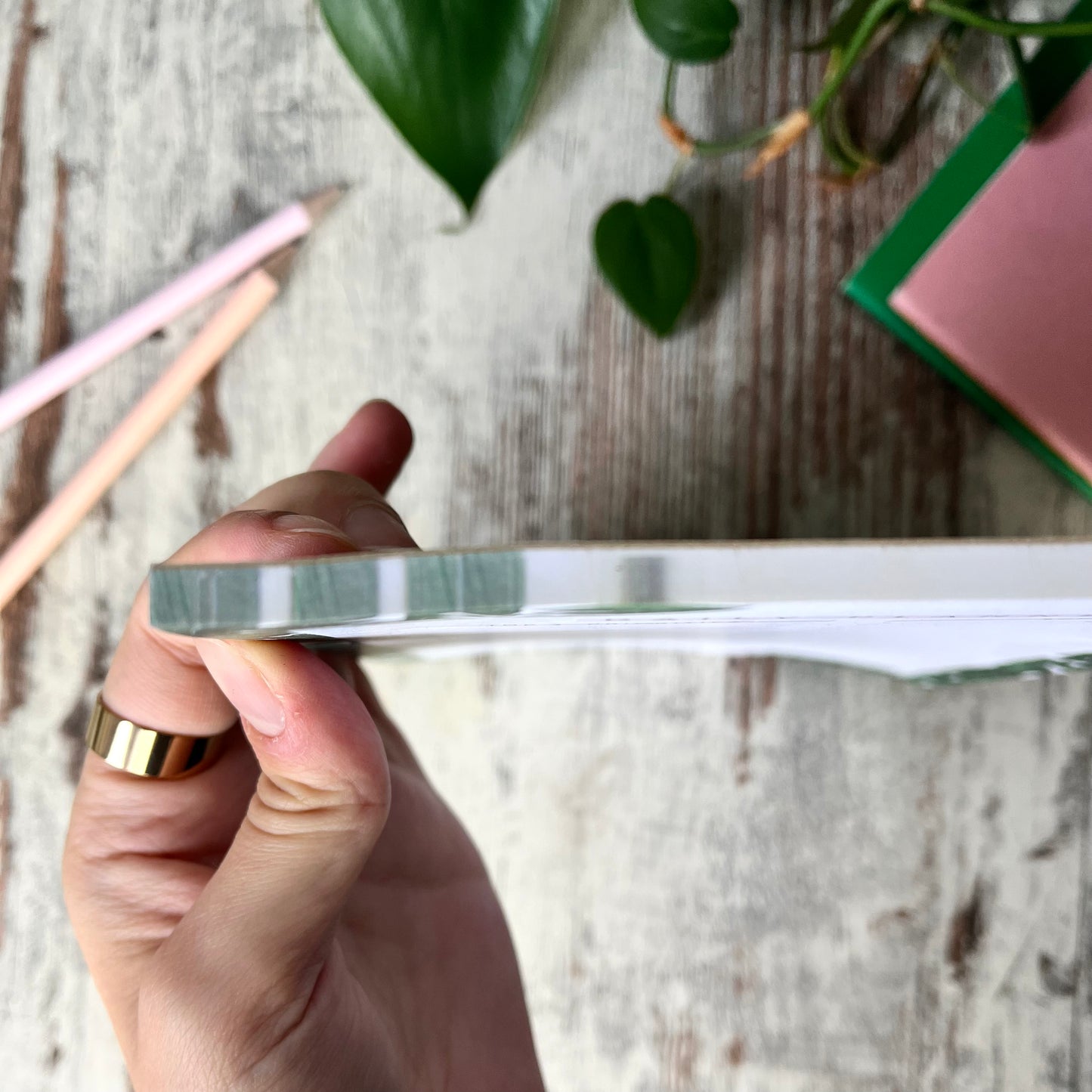 Tagesplaner A5 - Syngonium mit Zeitplan und To Do Liste