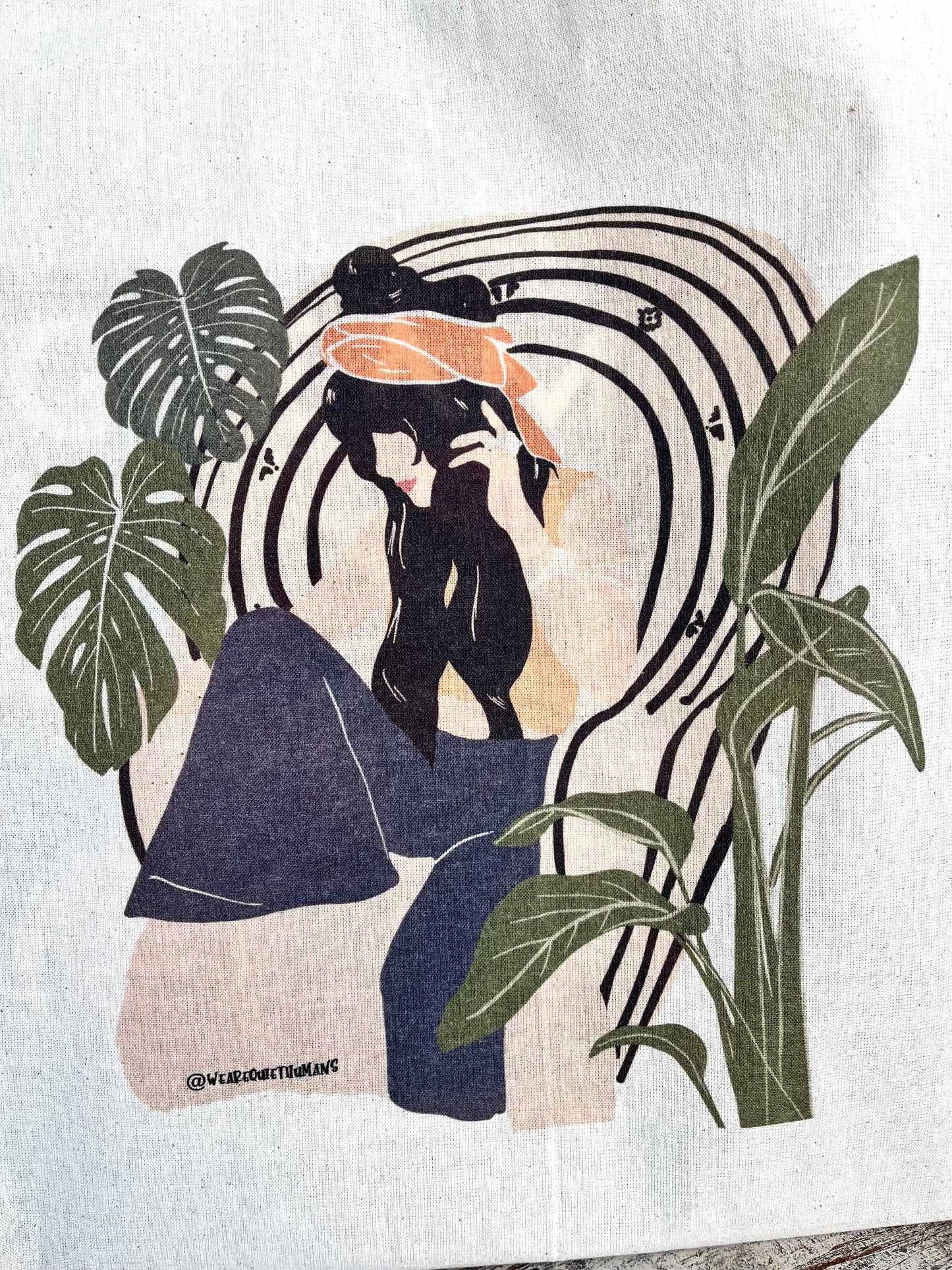 Stoffbeutel - Plantlady Kristina - wearequiethumans