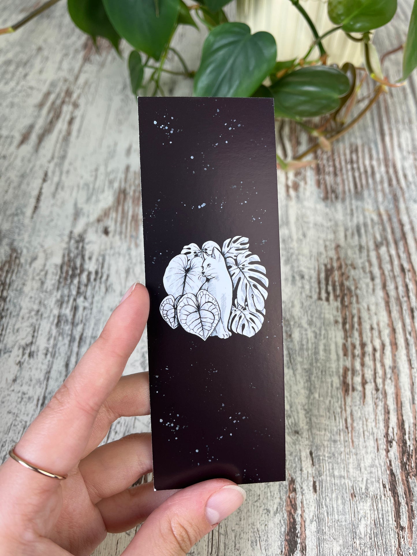 Lesezeichen Katze schwarz - wearequiethumans