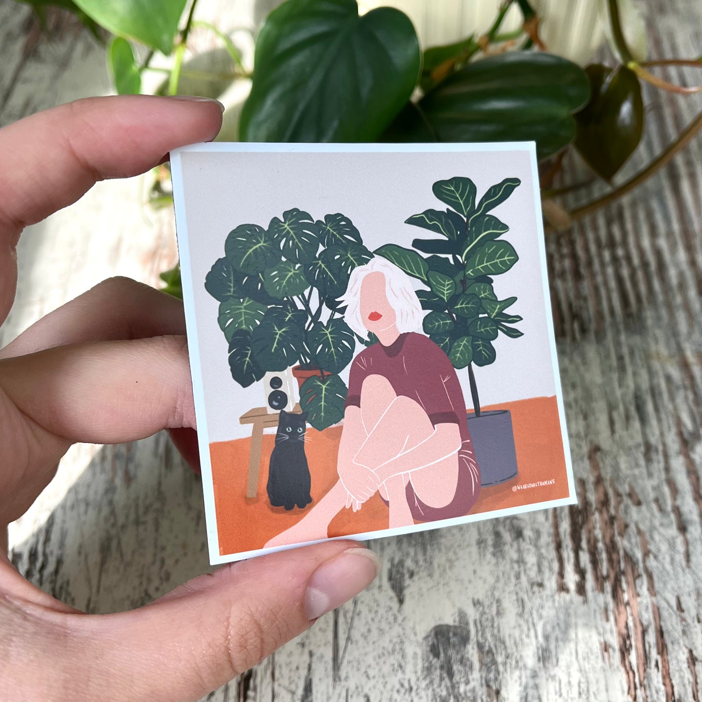 Magnet - Plantlady - wearequiethumans