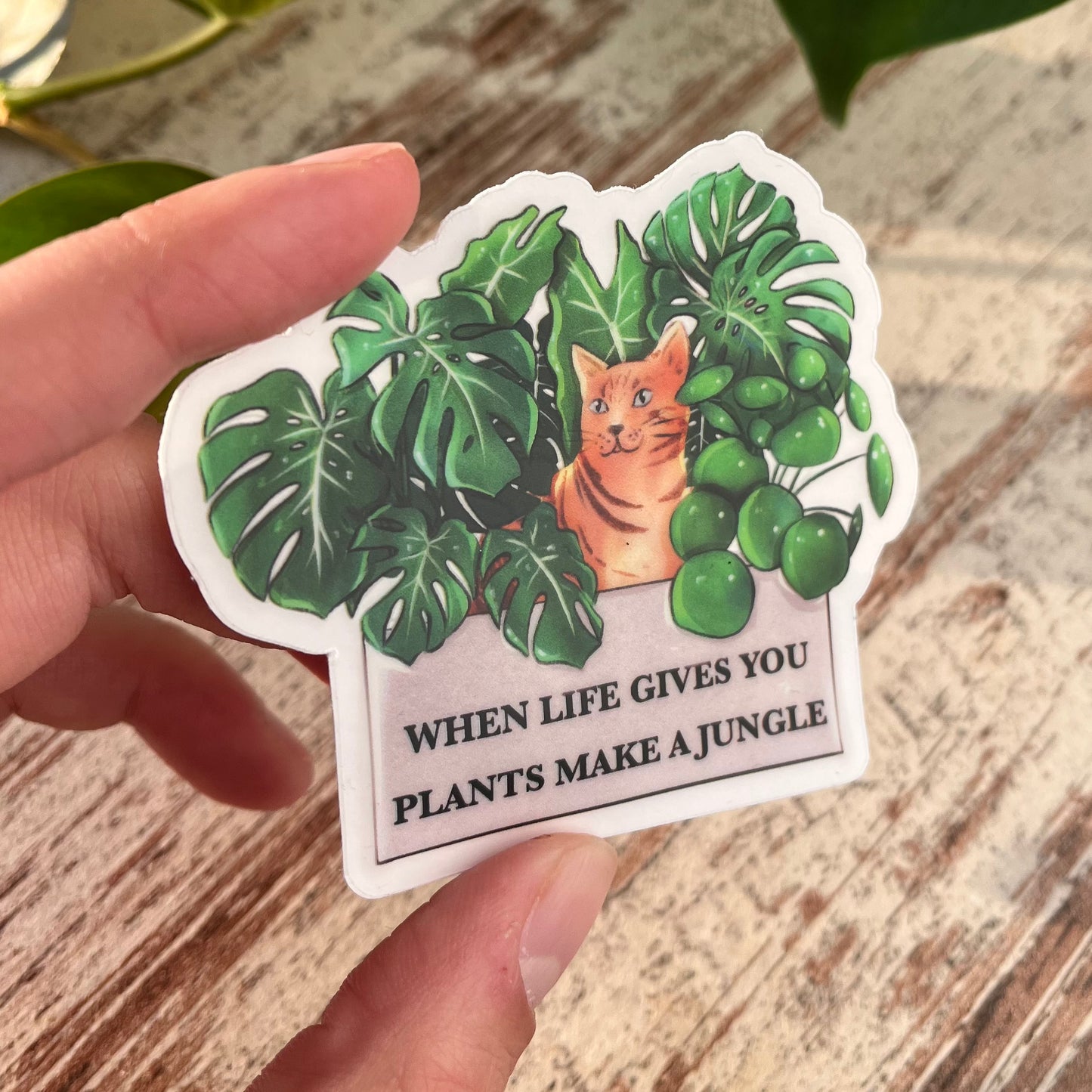 Sticker - make a jungle - wearequiethumans