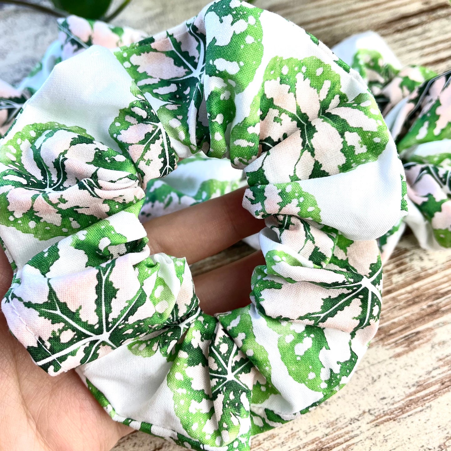 Scrunchie - Blätter Watercolor - wearequiethumans