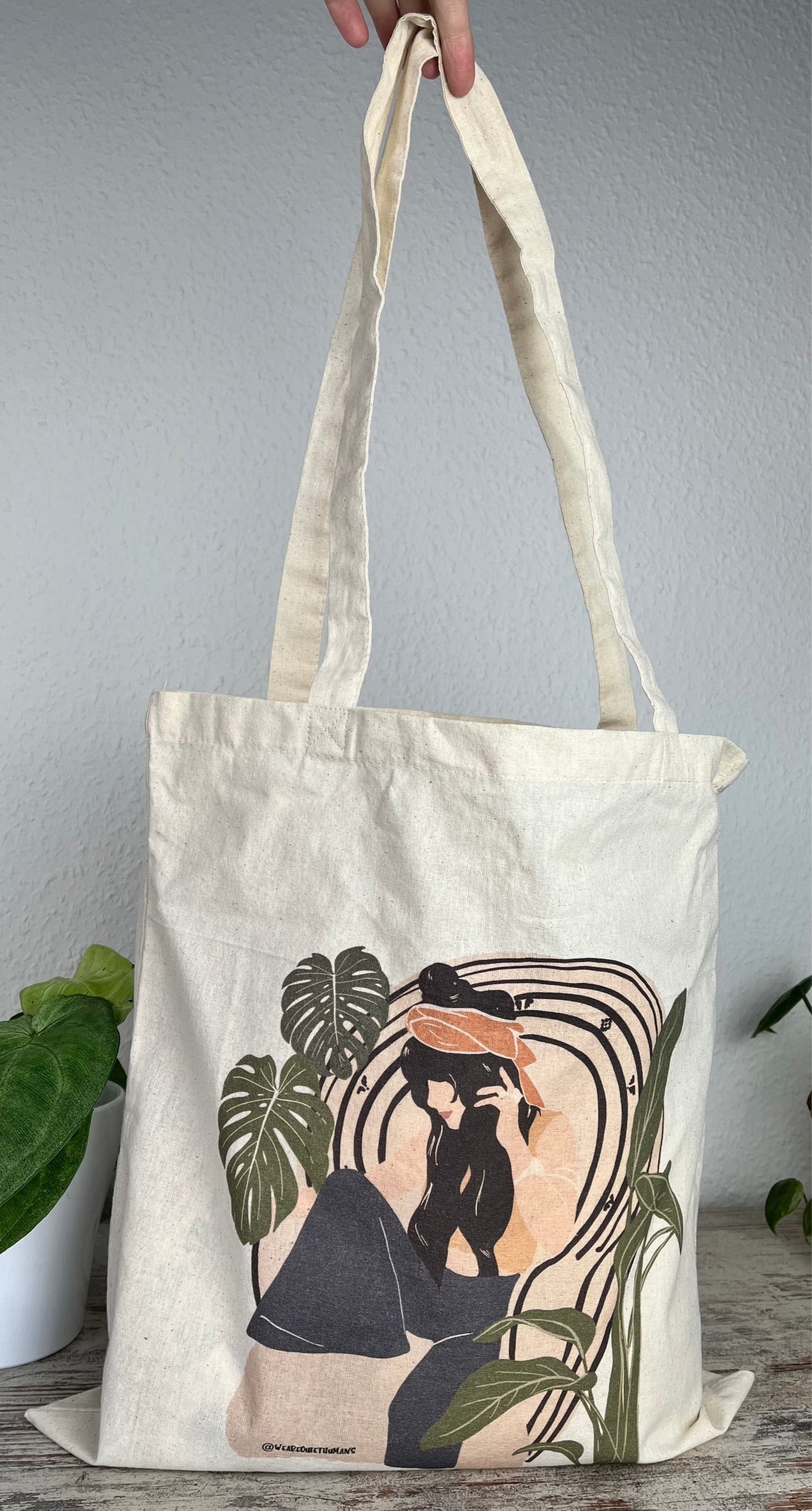 Stoffbeutel - Plantlady Kristina - wearequiethumans