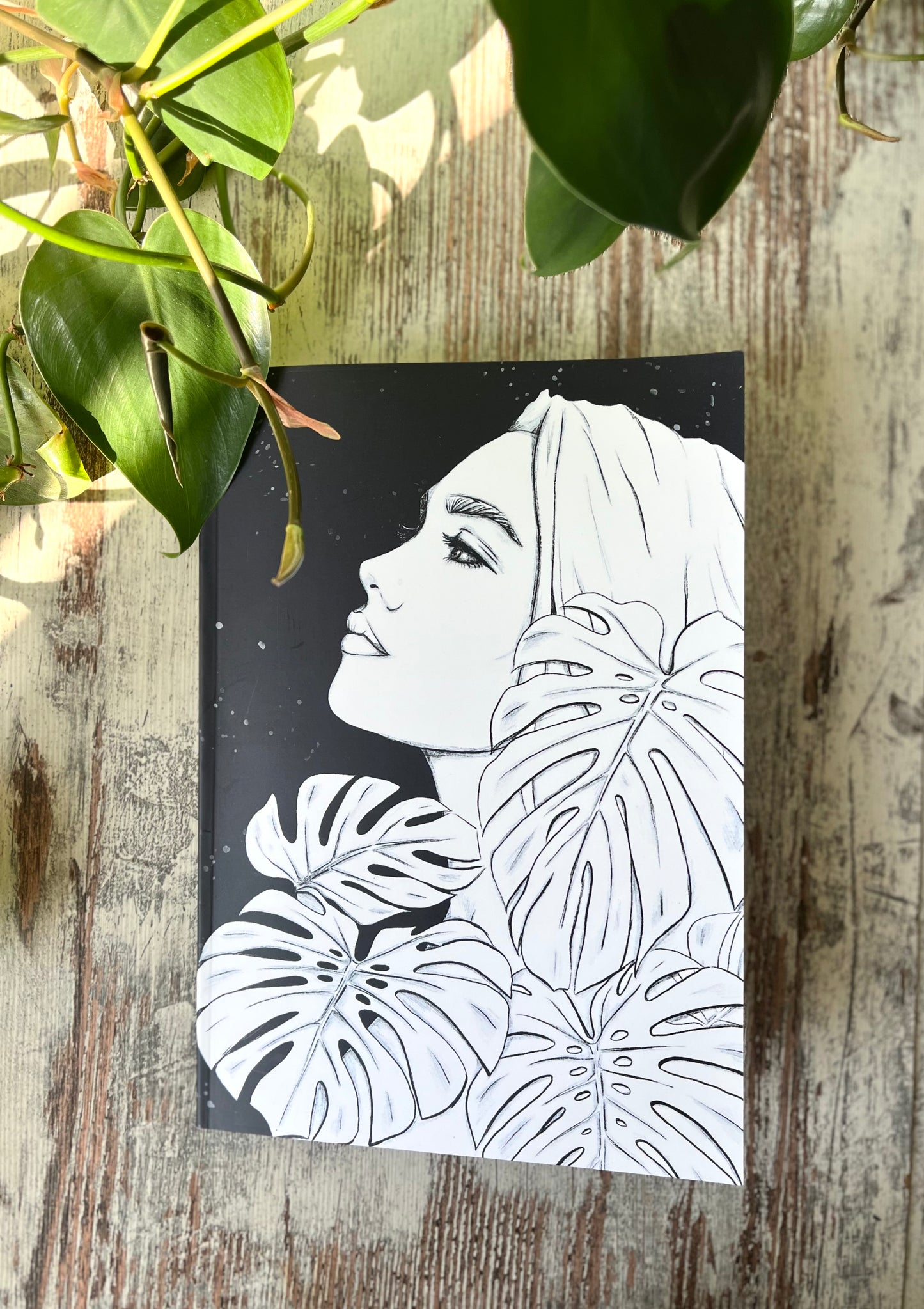 Notizheft A5 - Monstera deliciosa Plantlady