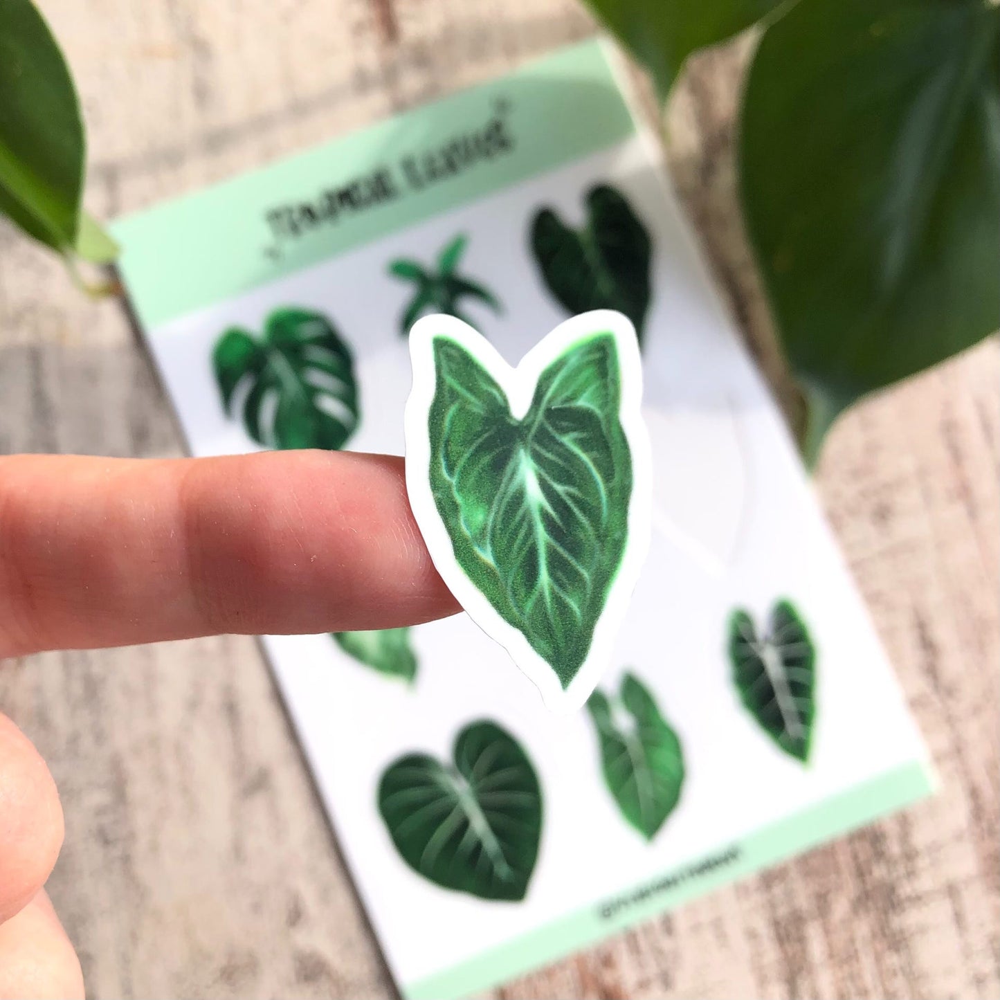 Stickerbogen Blätter Mix - wearequiethumans