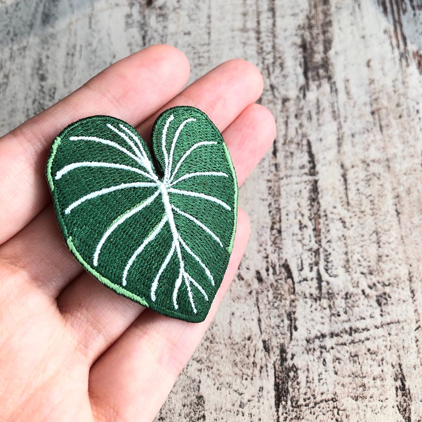 Philodendron Gloriosum Patch - zum Aufnähen oder Aufbügeln - wearequiethumans