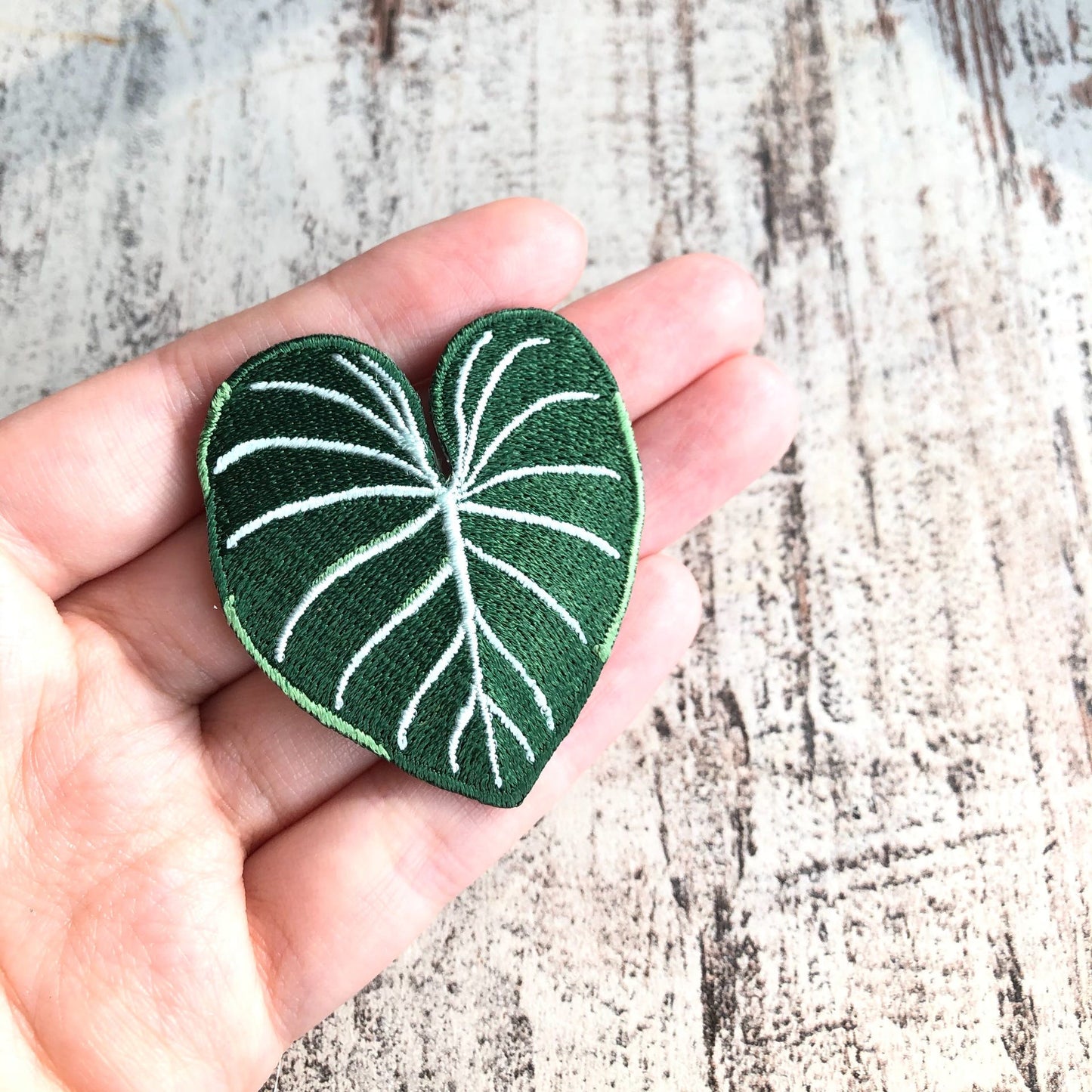 Philodendron Gloriosum Patch - zum Aufnähen oder Aufbügeln - wearequiethumans