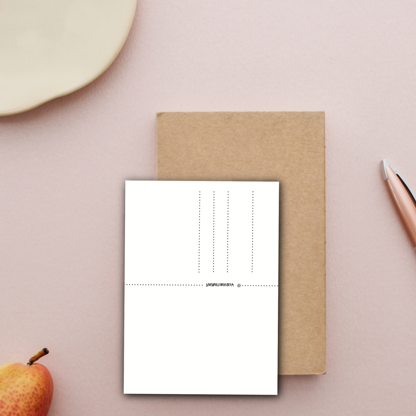 Postkarte / A6 Print - Pilea Peperomioides - wearequiethumans