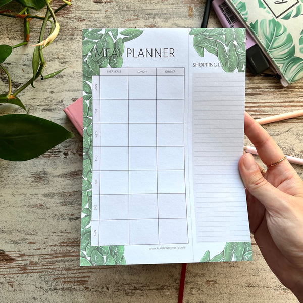 Essensplan A5 Meal Planner - Sygonium Arrow
