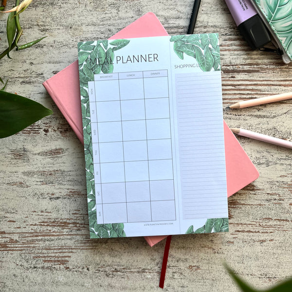 Essensplan A5 Meal Planner - Sygonium Arrow