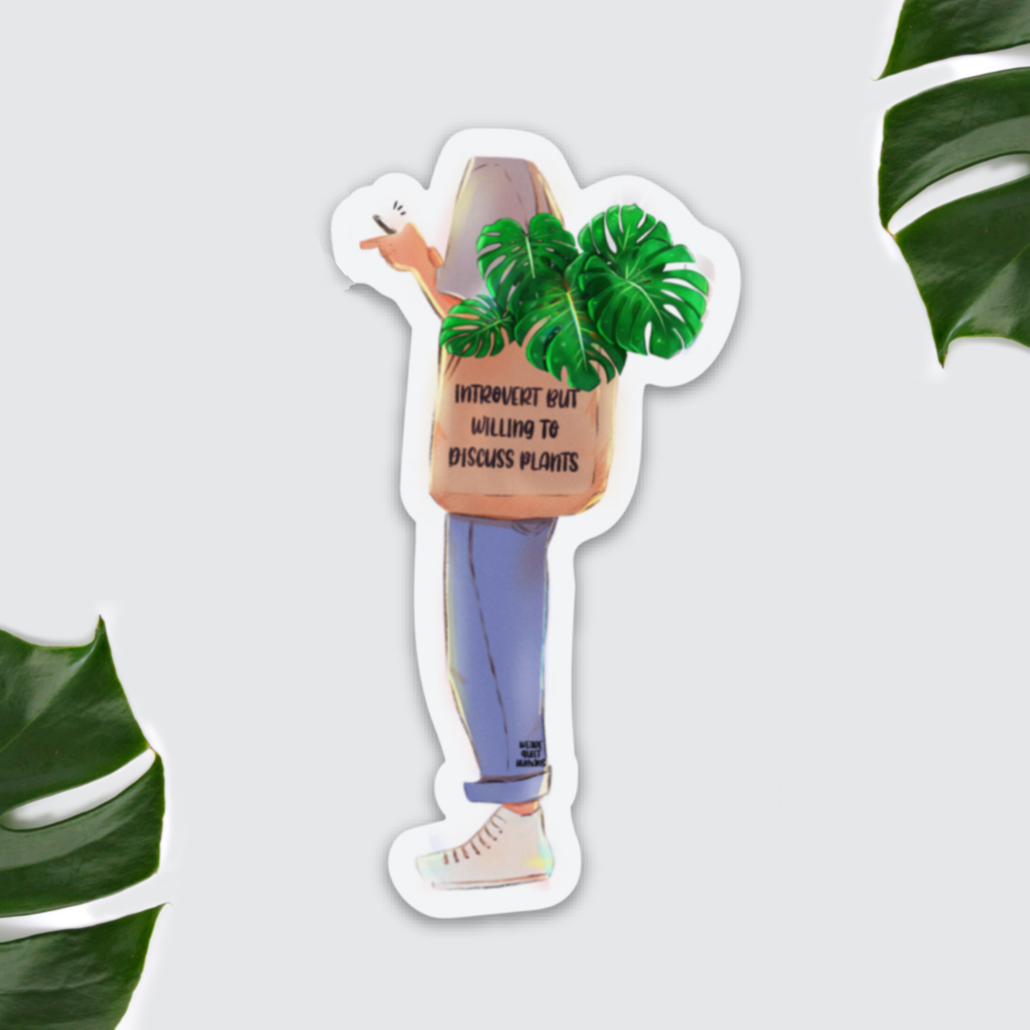 Magnet - introvert but willing to discuss plants - wearequiethumans