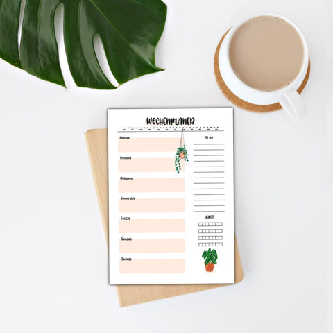 Wochenplaner Alocasia Frydek A5 - wearequiethumans