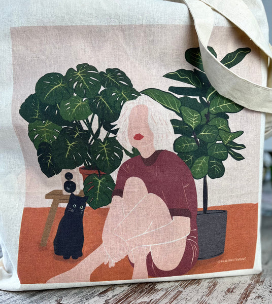 Stoffbeutel - Plantlady - wearequiethumans