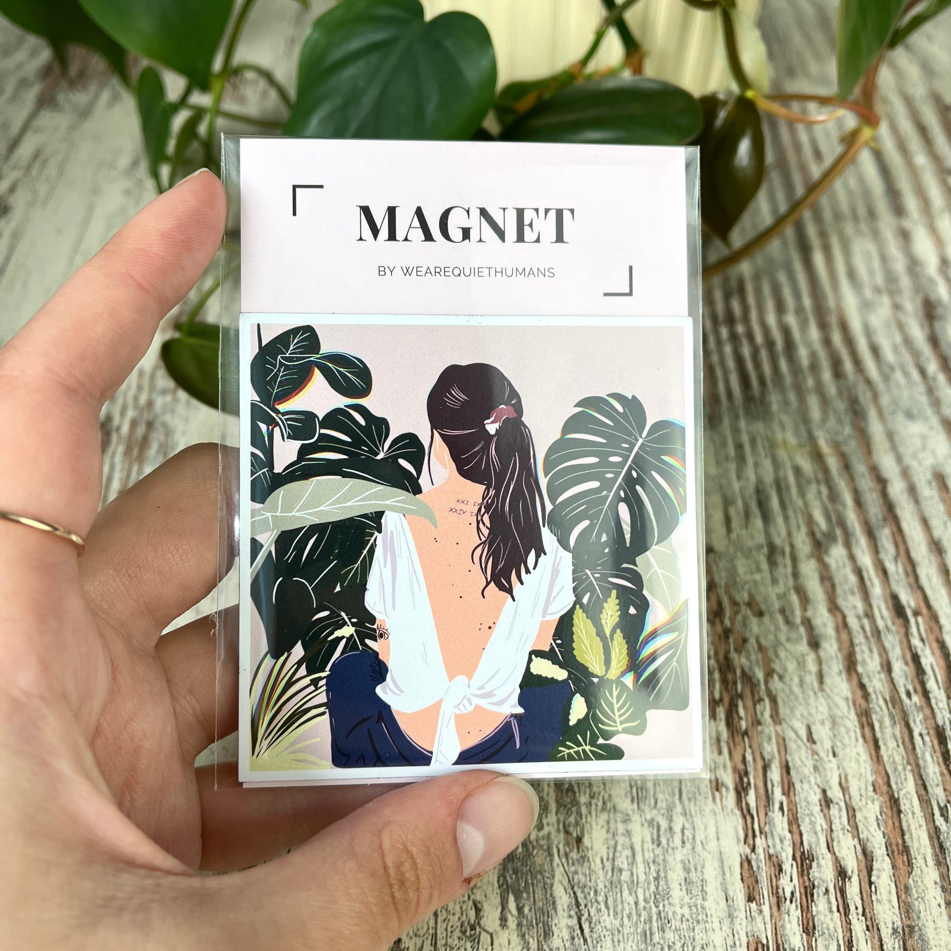 Magnet - Plantlady Jamy - wearequiethumans