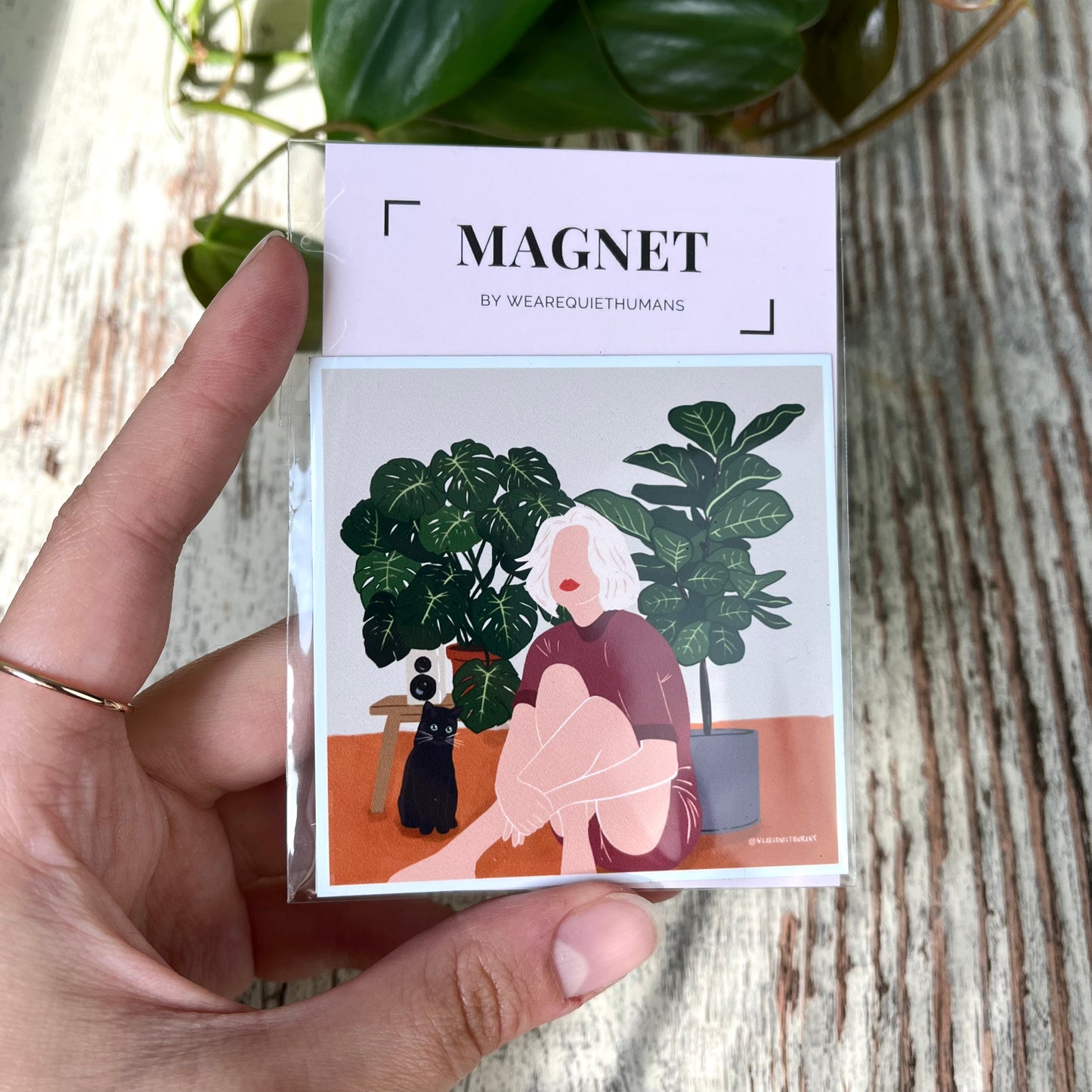 Magnet - Plantlady - wearequiethumans