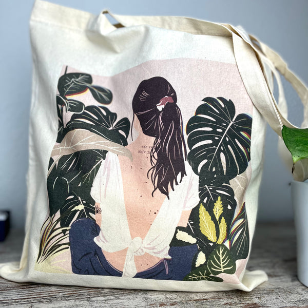 Stoffbeutel - Plantlady Jamy - wearequiethumans