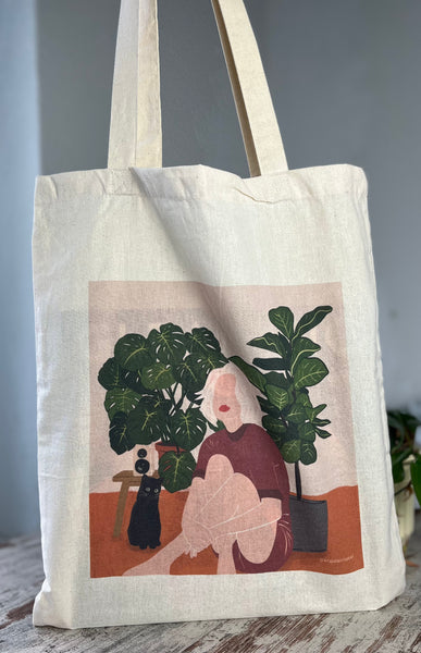 Stoffbeutel - Plantlady - wearequiethumans